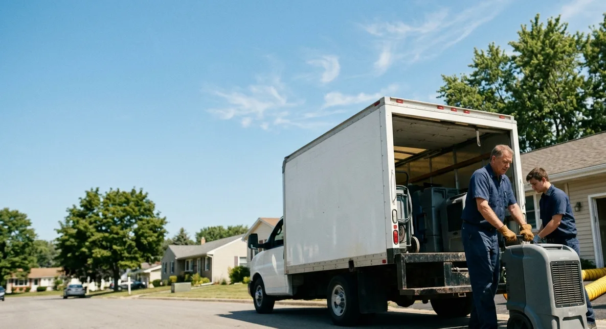 Water Damage Cleanup in Wauconda, IL near me